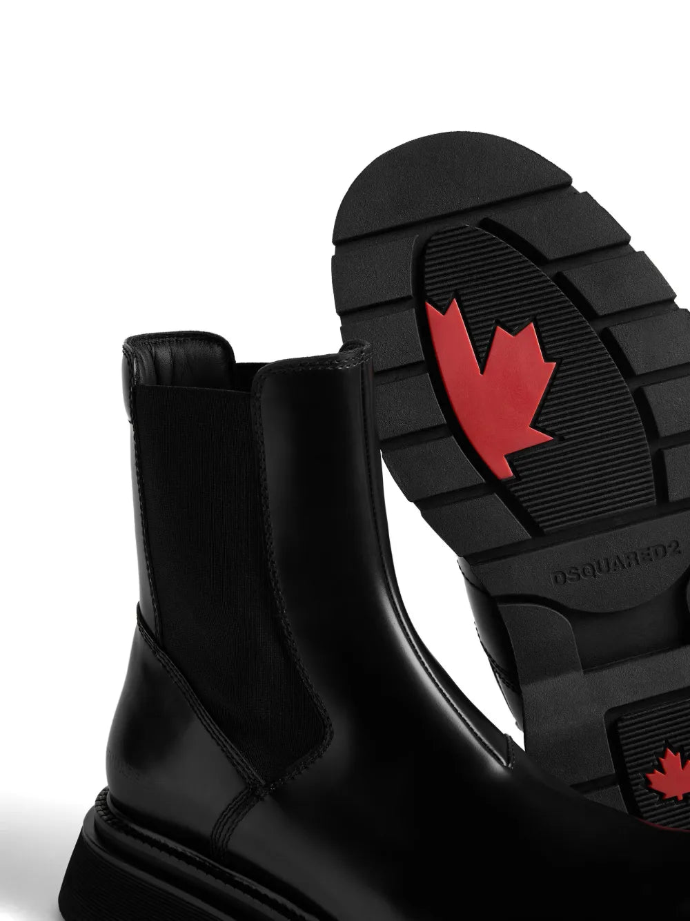 Polished Leather Chelsea Boot