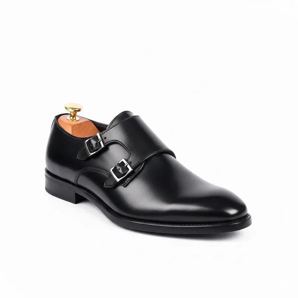Men's Classic Monk Strap Shoes