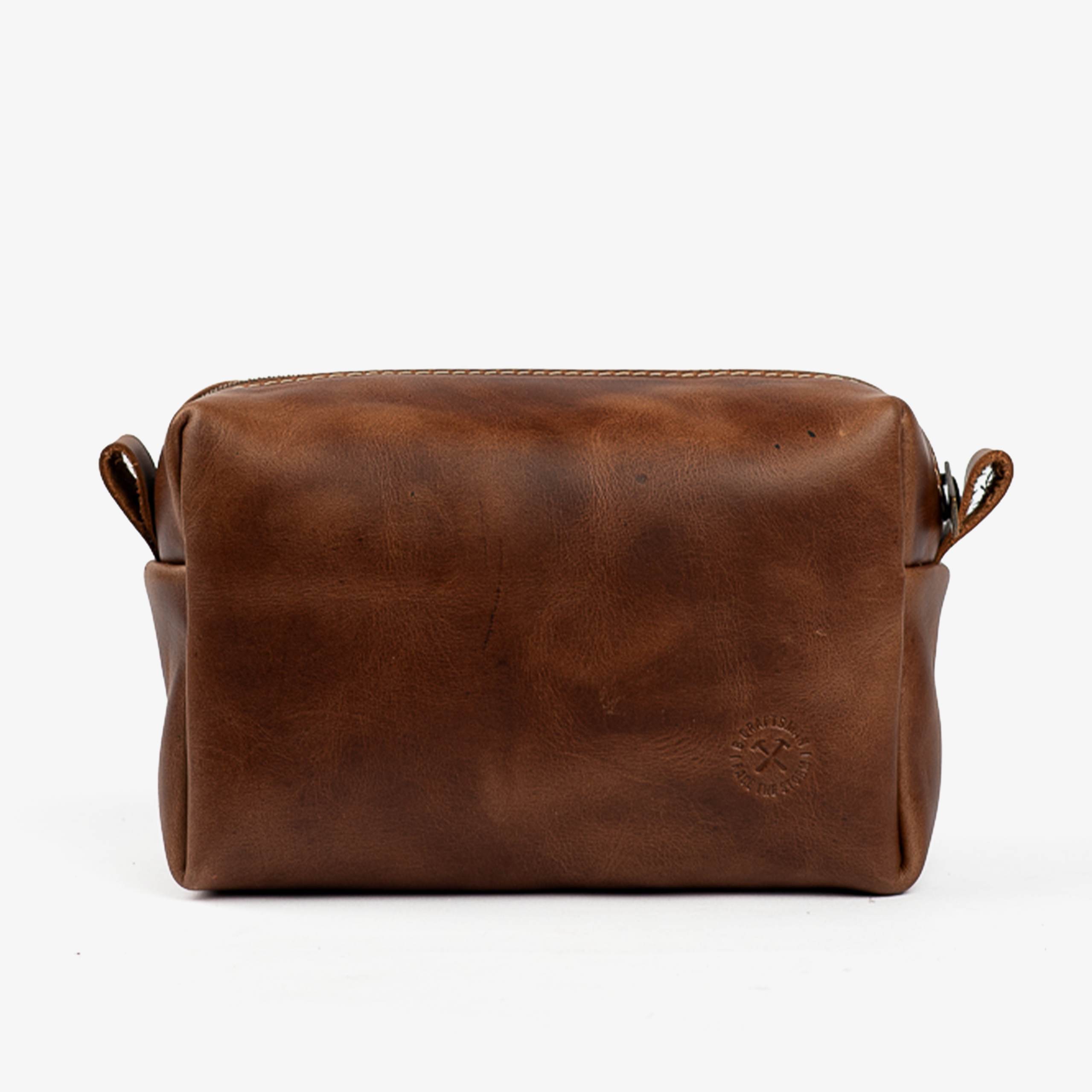 Necessaire Couro Marrom B. Craftsman