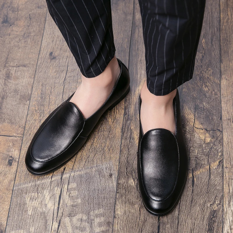 Men's Classic Driving Loafers | Breathable Slip-On for Business Casual