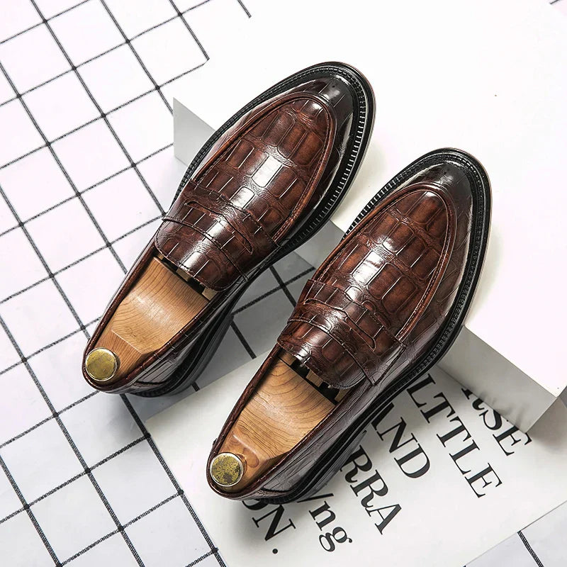 Men's Slip-On Formal Shoes Oxfords
