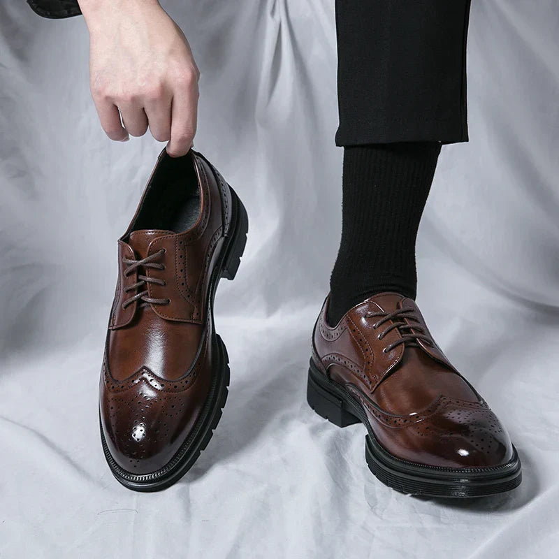 Classic Business Oxford Shoes for Men – Comfortable Derby