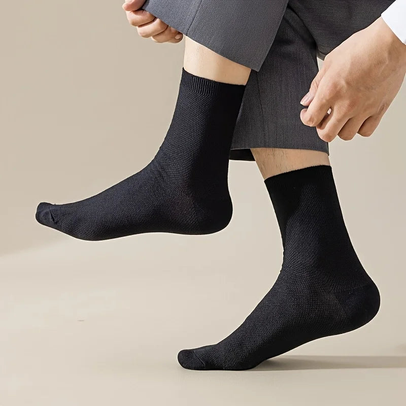 Juego de 3 calcetines de vestir, algodón egipcio