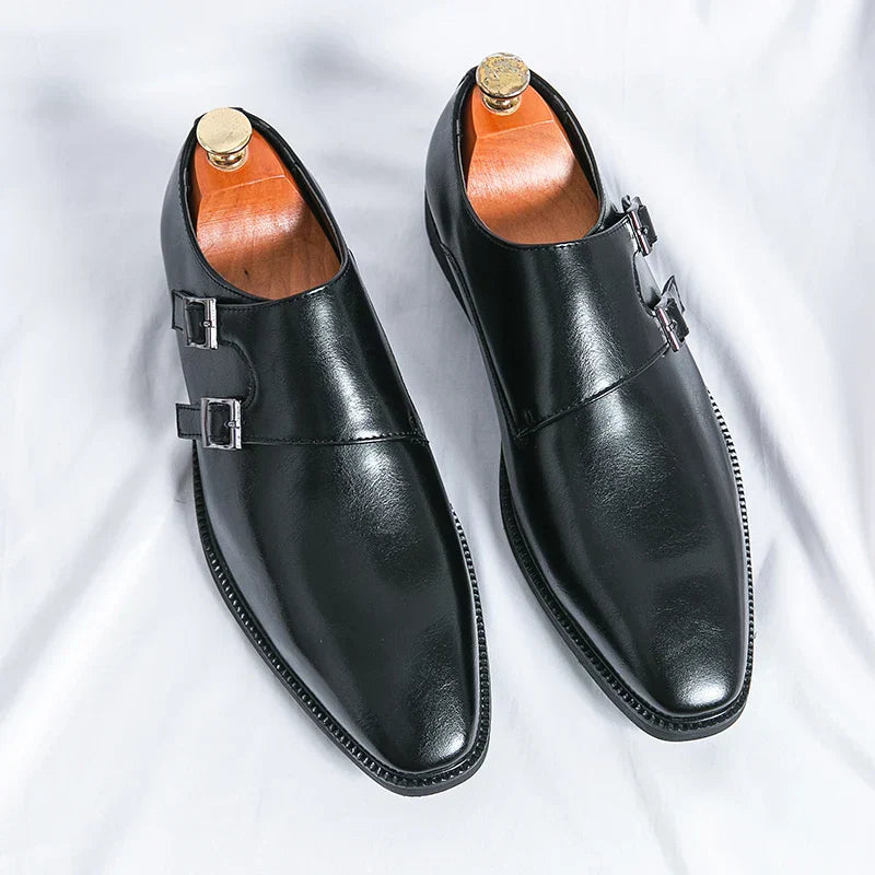 Men's Classic Monk Strap Shoes
