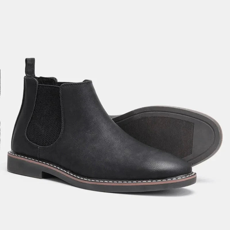 Men's Leather Chelsea Boots