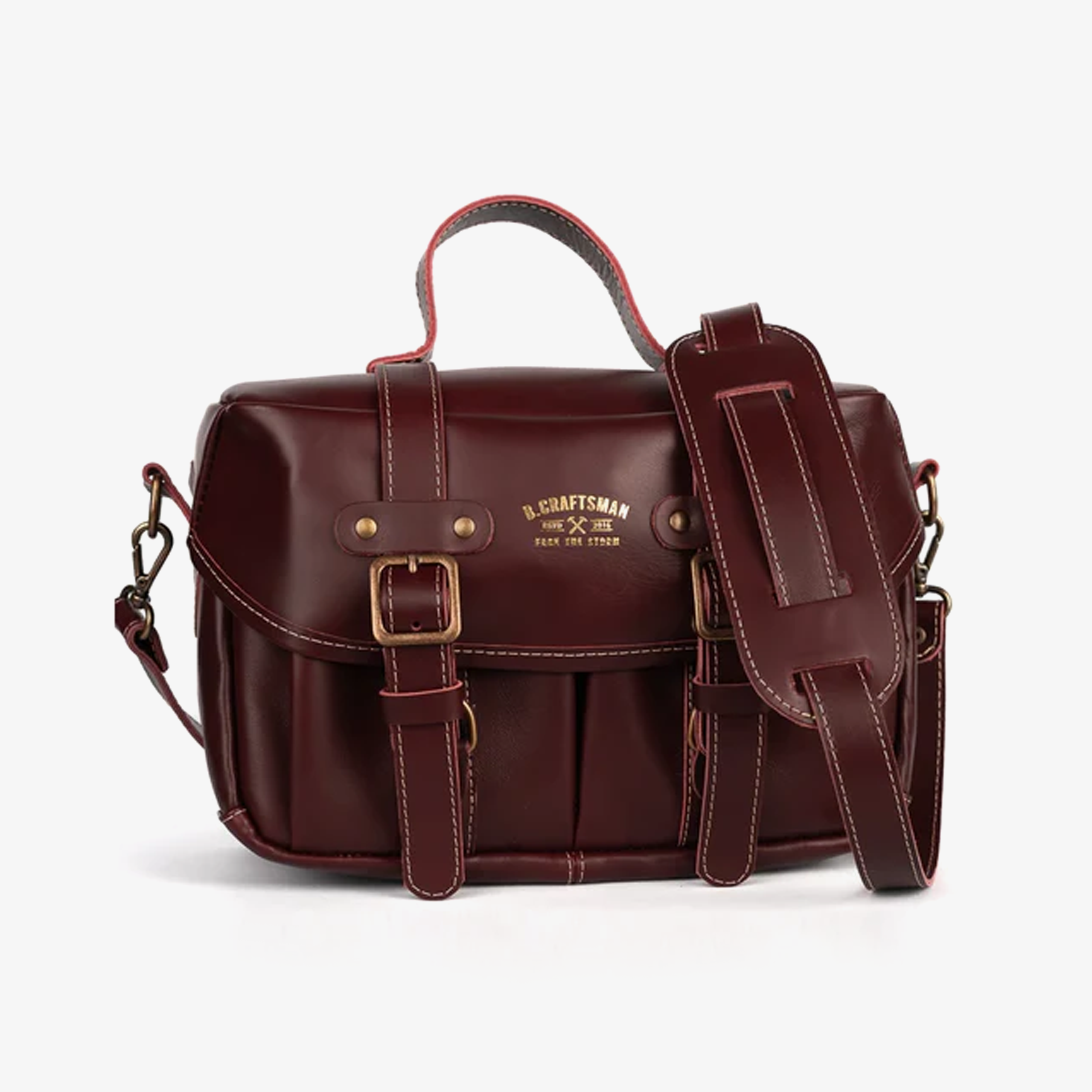 Bolsa Couro Vinho Penny Special