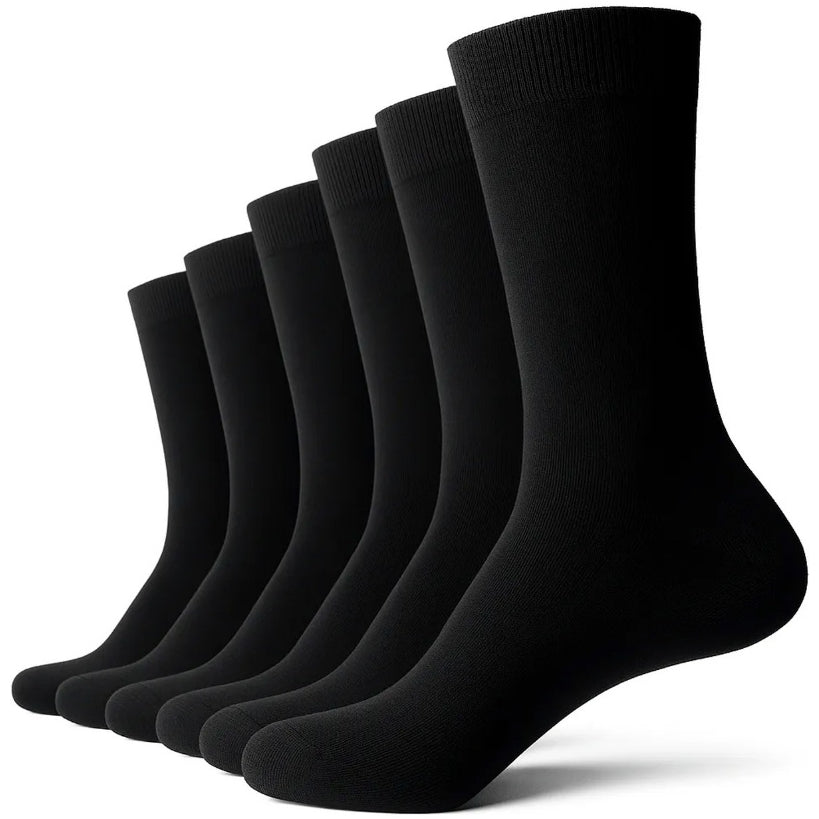 Juego de 3 calcetines de vestir, algodón egipcio