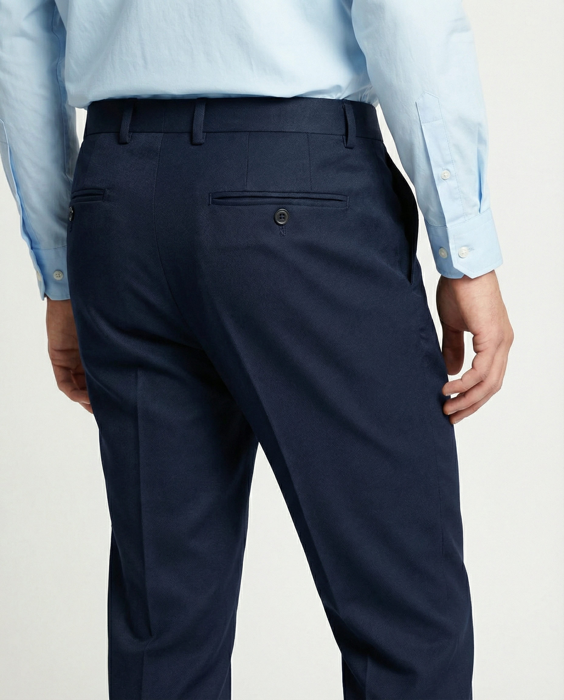 Calça Social Masculina com Elastano – Slim Fit y Conforto Premium