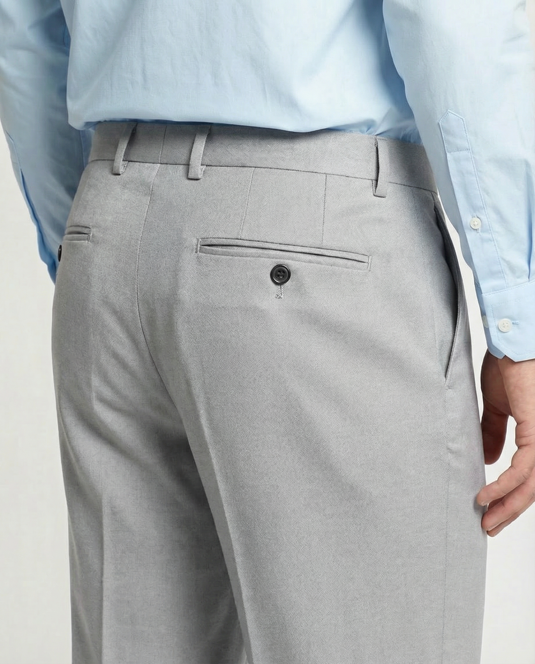 Calça Social Masculina com Elastano – Slim Fit y Conforto Premium