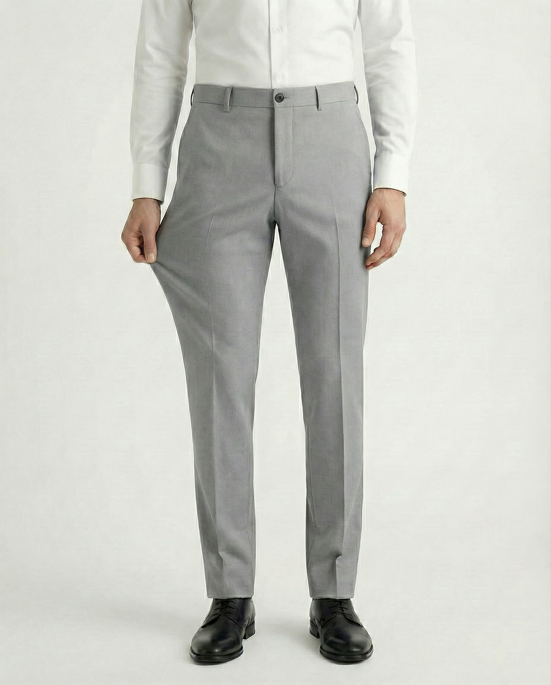 Calça Social Masculina com Elastano – Slim Fit y Conforto Premium