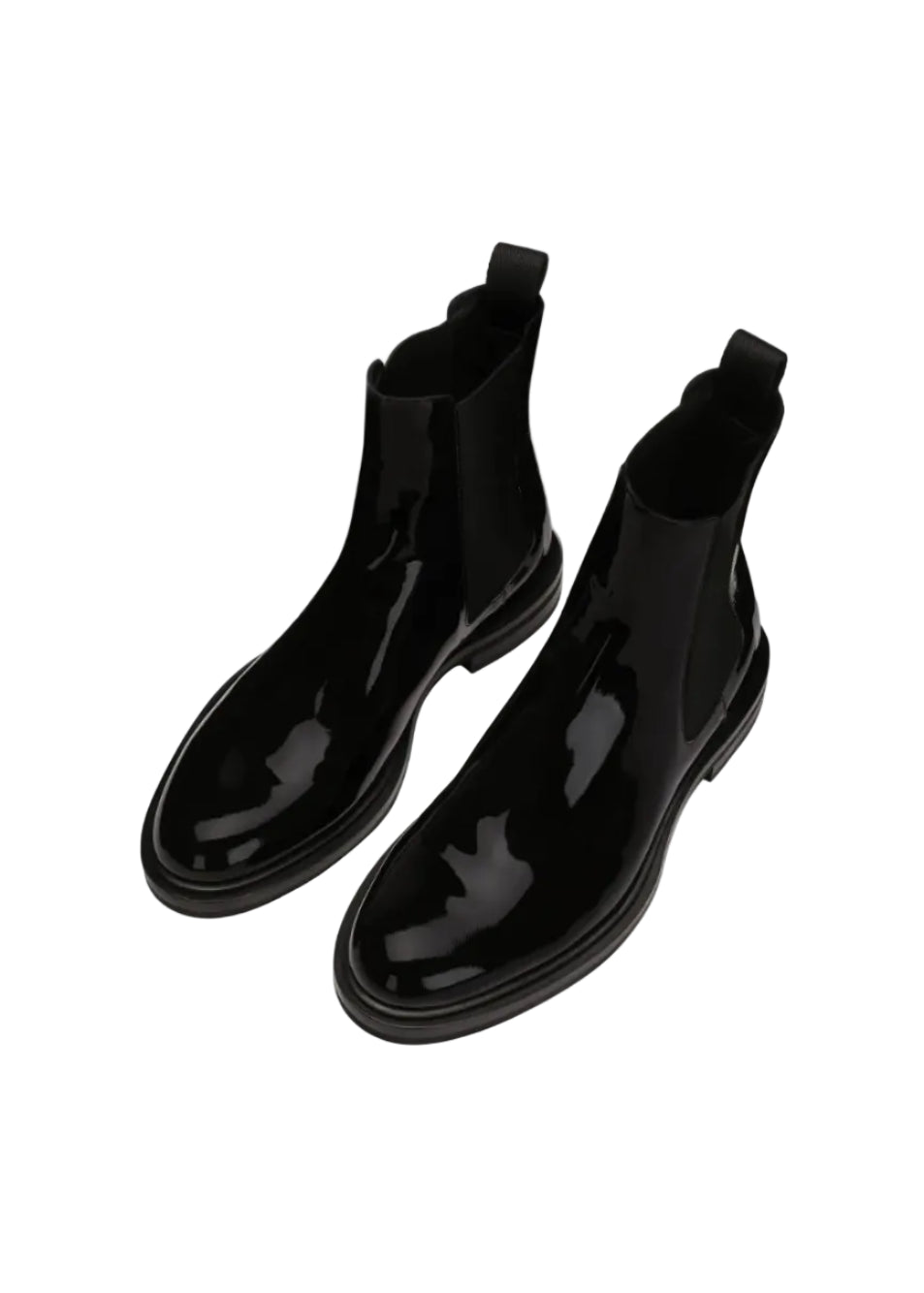 Patent Leather Ankle Boot