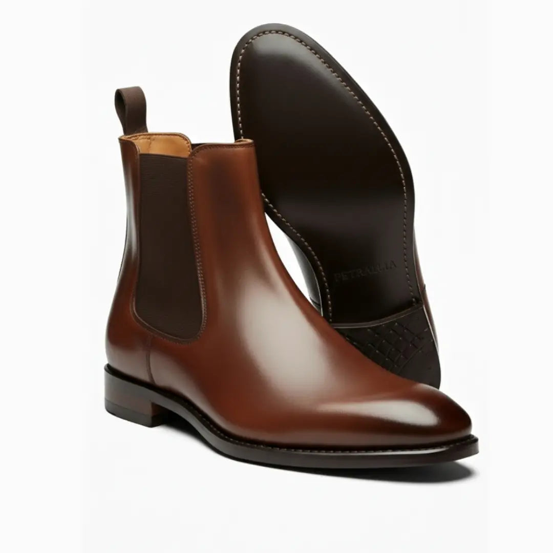 Men’s Chelsea Boots – Classic Leather British Style for Business & Casual Wear