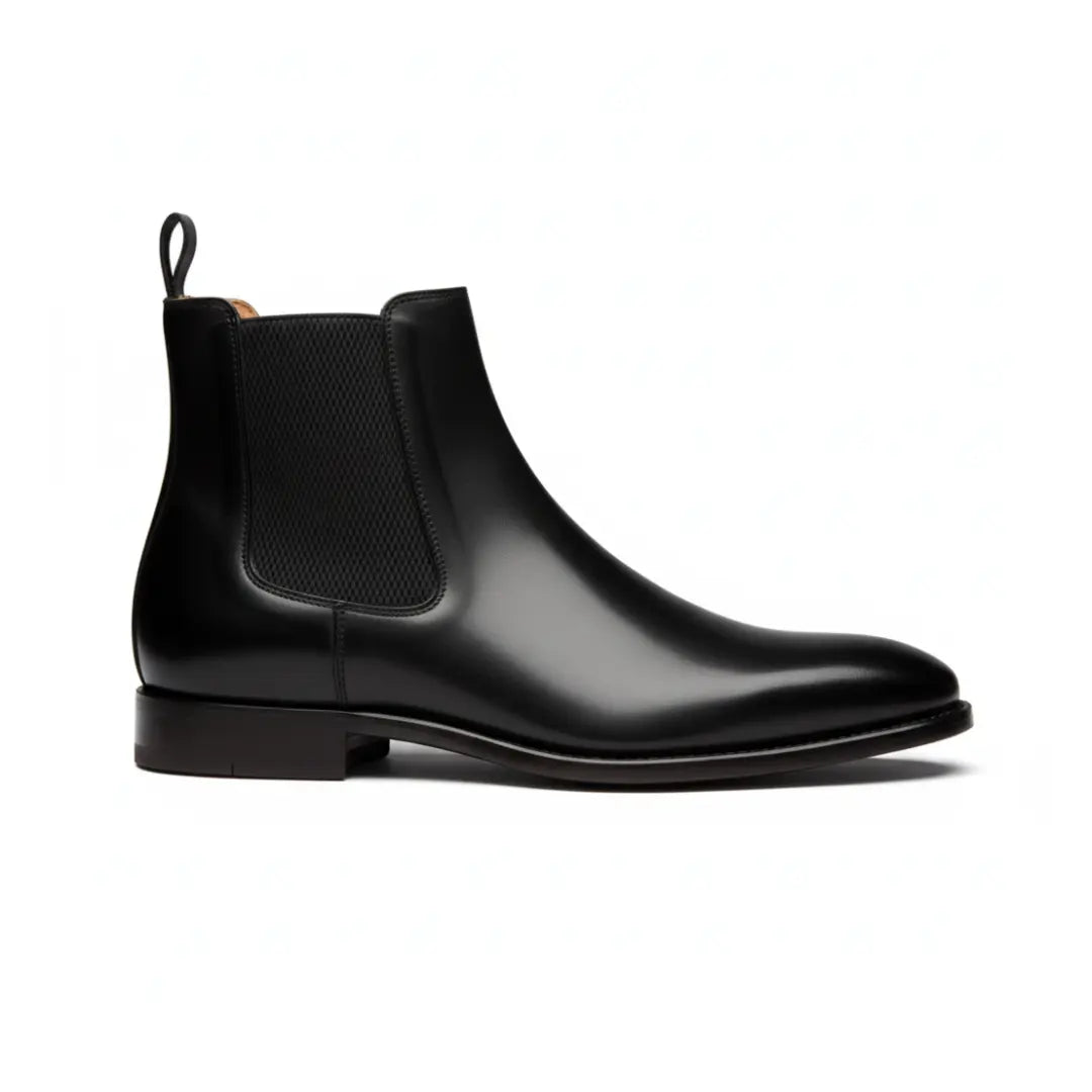Men’s Chelsea Boots – Classic Leather British Style for Business & Casual Wear