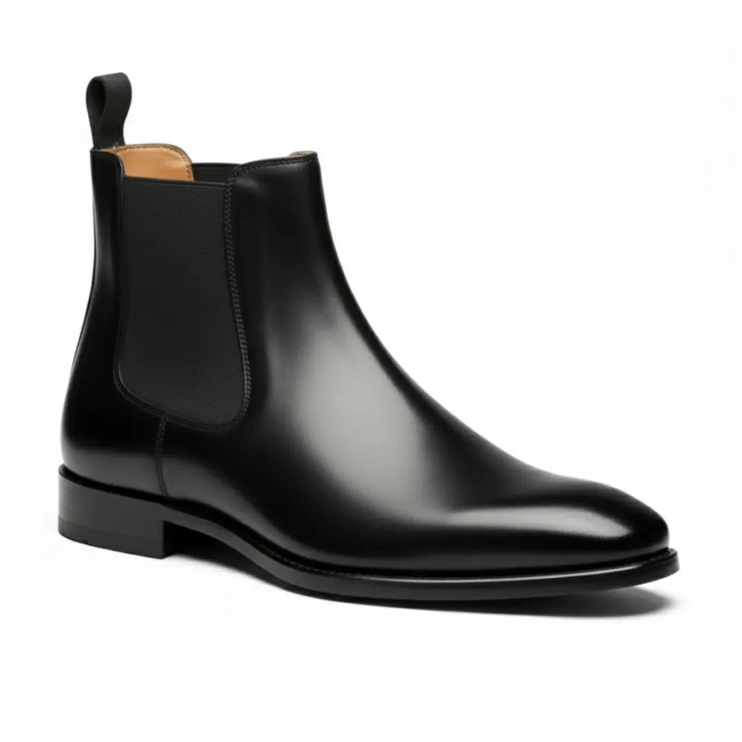 Men’s Chelsea Boots – Classic Leather British Style for Business & Casual Wear