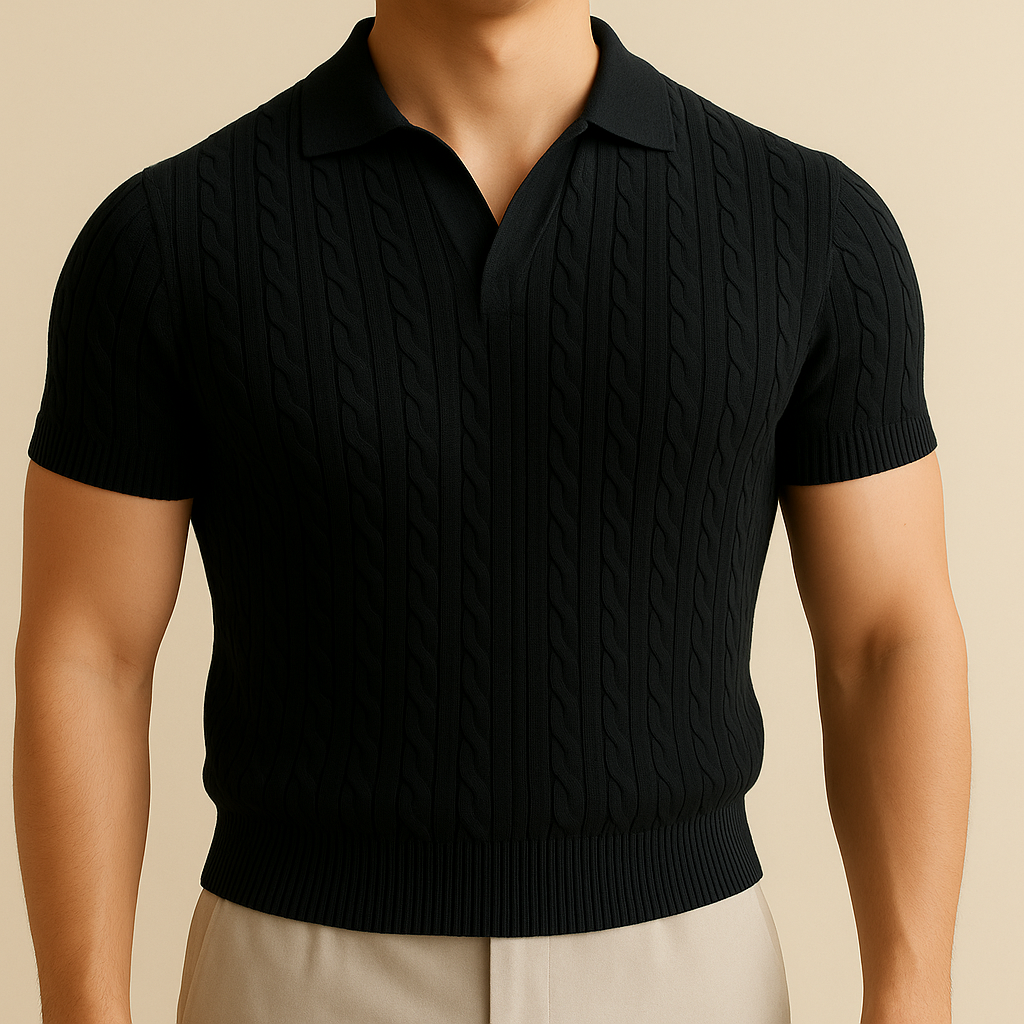 Classic Polo-Style Men’s T-Shirt