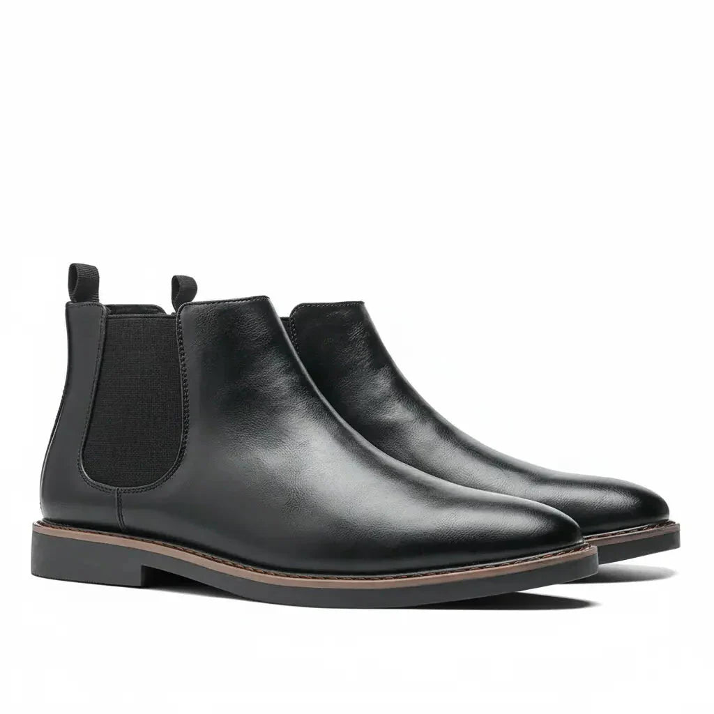 Men's Leather Chelsea Boots
