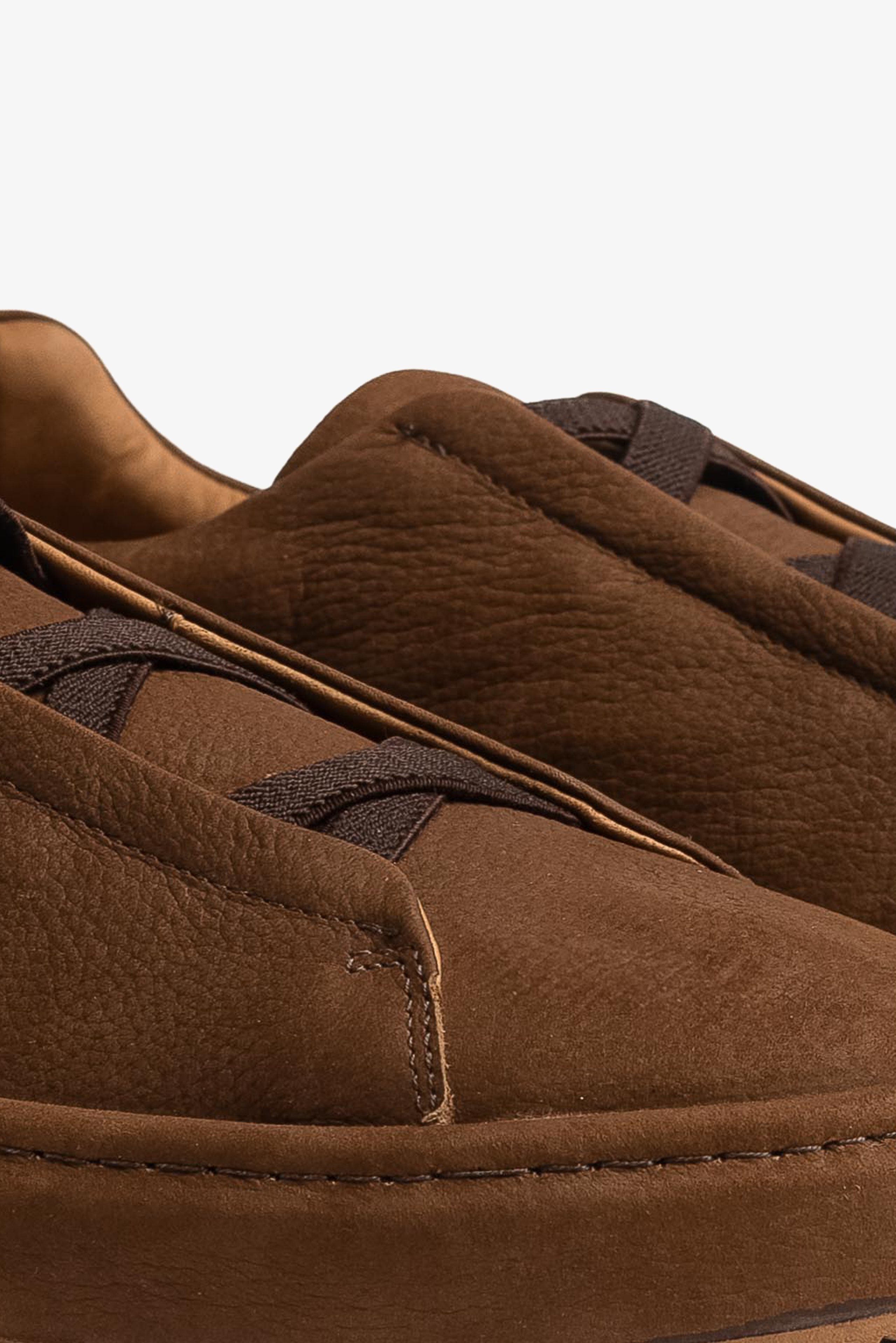 Tenis Couro Marrom Logan