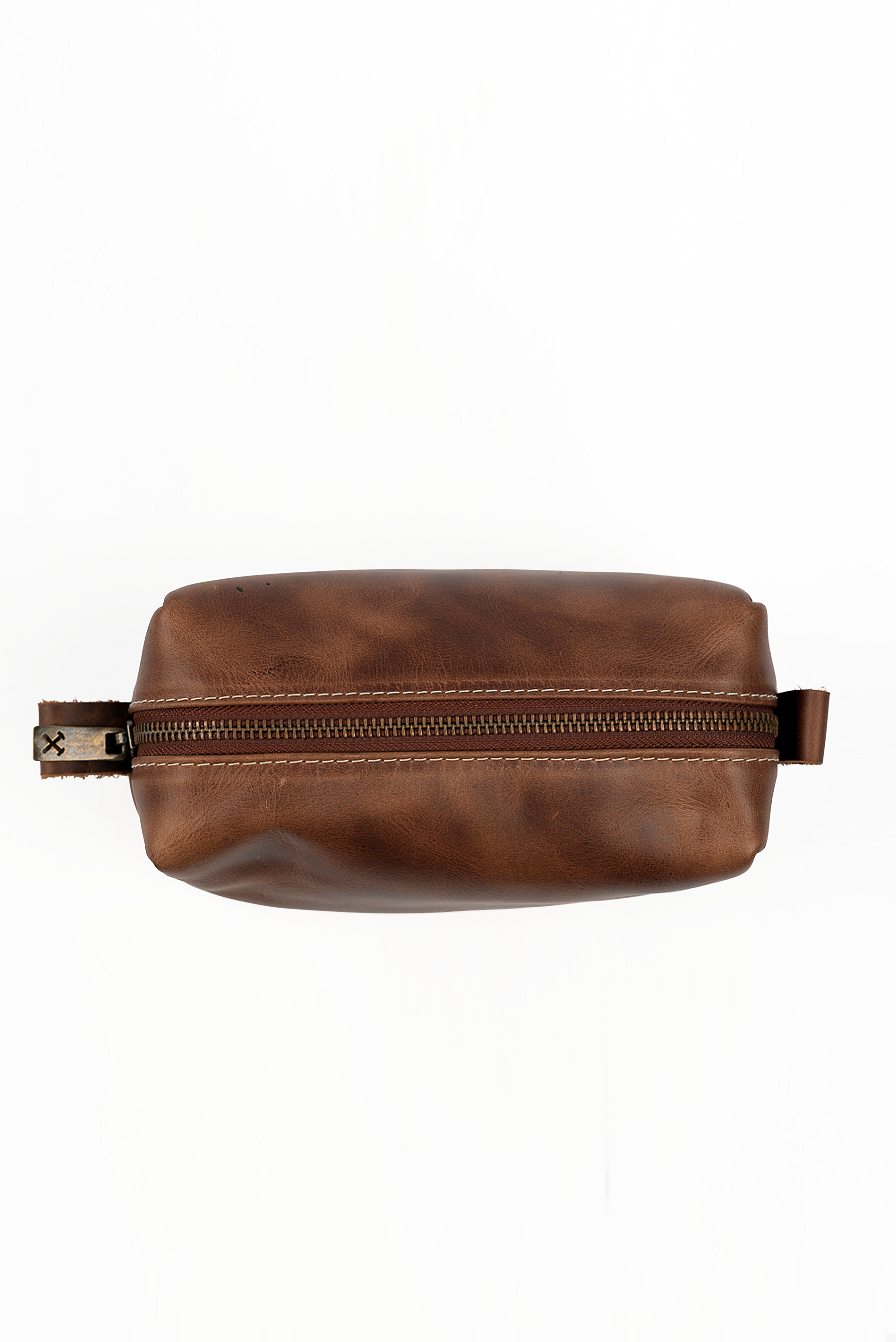 Necessaire Couro Marrom B. Craftsman