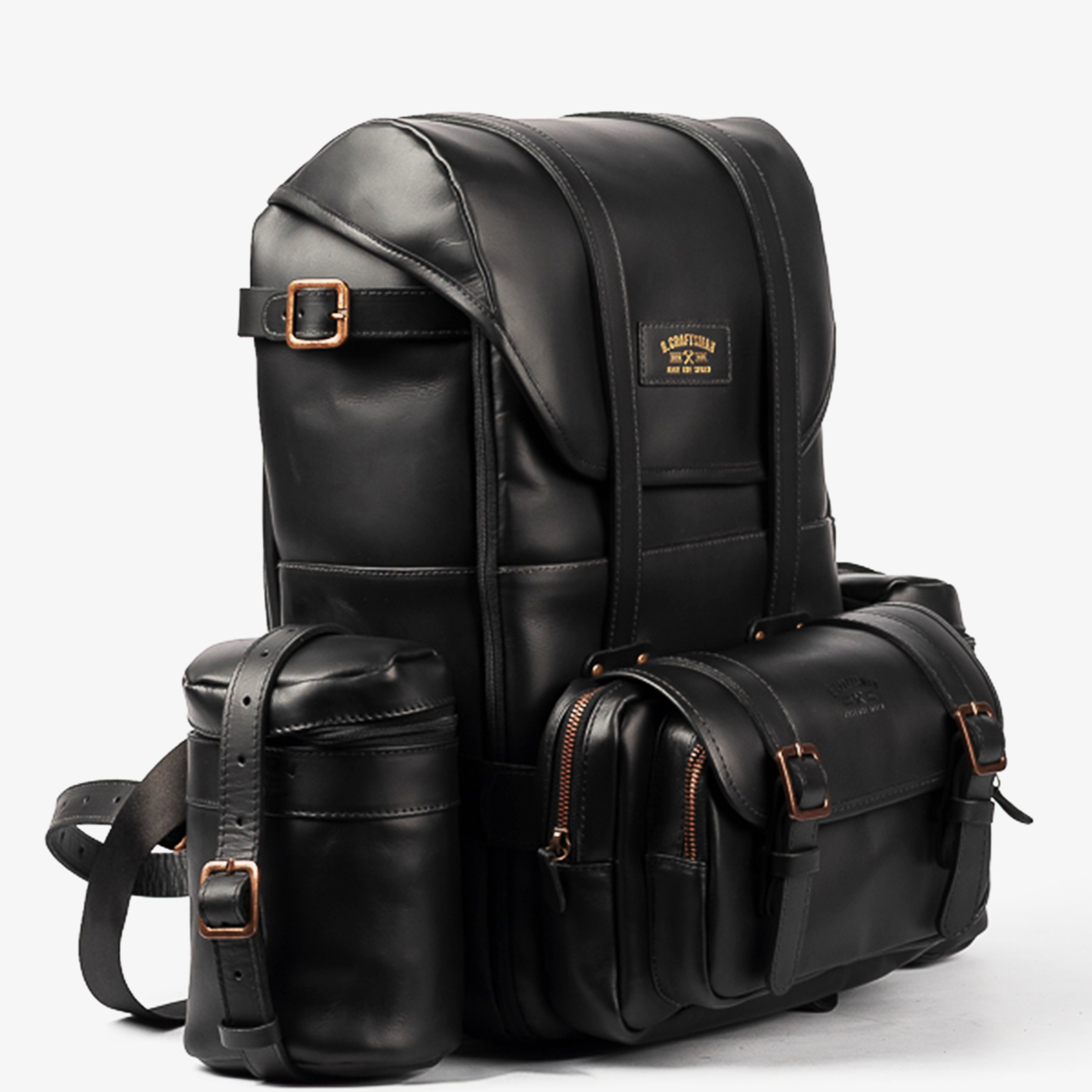 Combo Mochila Arya Special Preto + Pochete Franklin + Shoulder Bag Billie