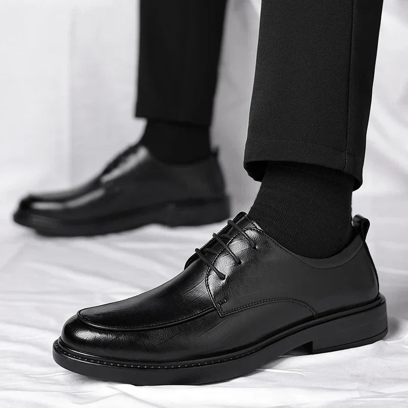 Genuine Leather Oxford Shoes