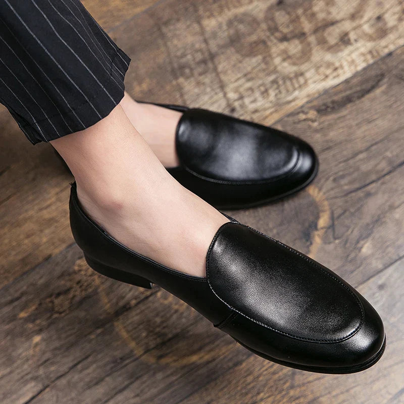 Men's Classic Driving Loafers | Breathable Slip-On for Business Casual