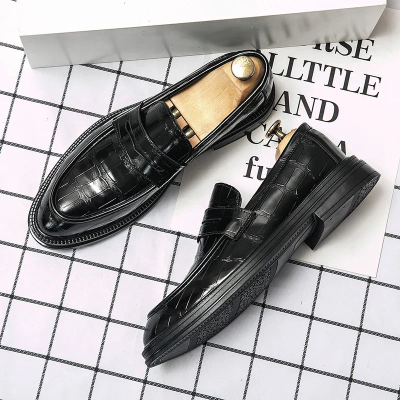 Men's Slip-On Formal Shoes Oxfords