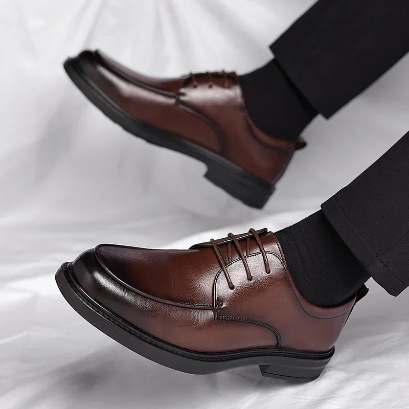Genuine Leather Oxford Shoes