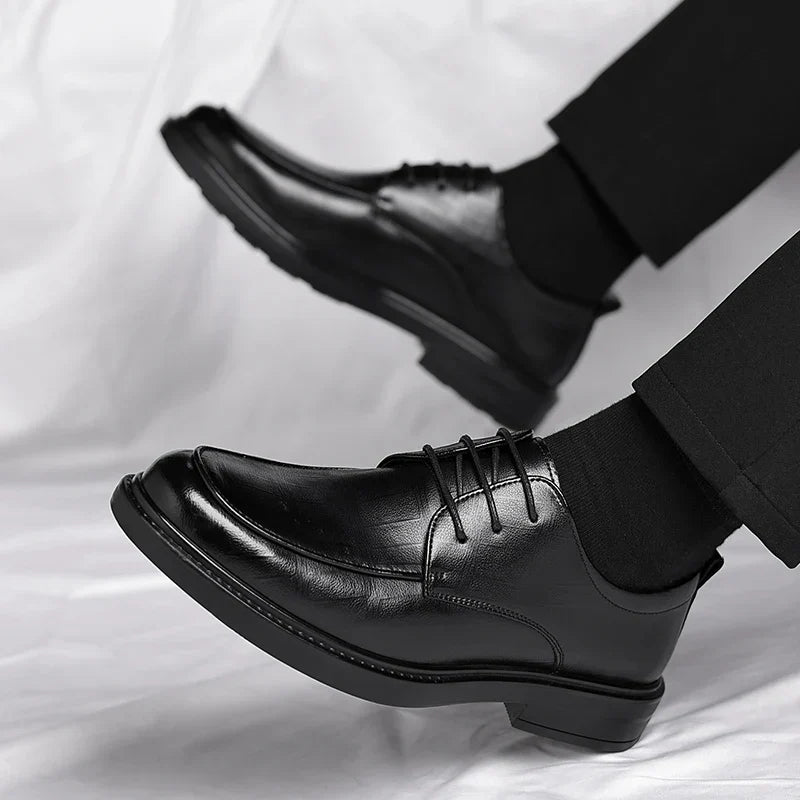 Genuine Leather Oxford Shoes