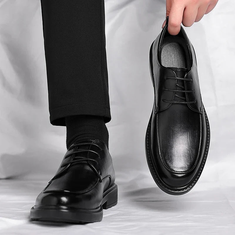 Genuine Leather Oxford Shoes