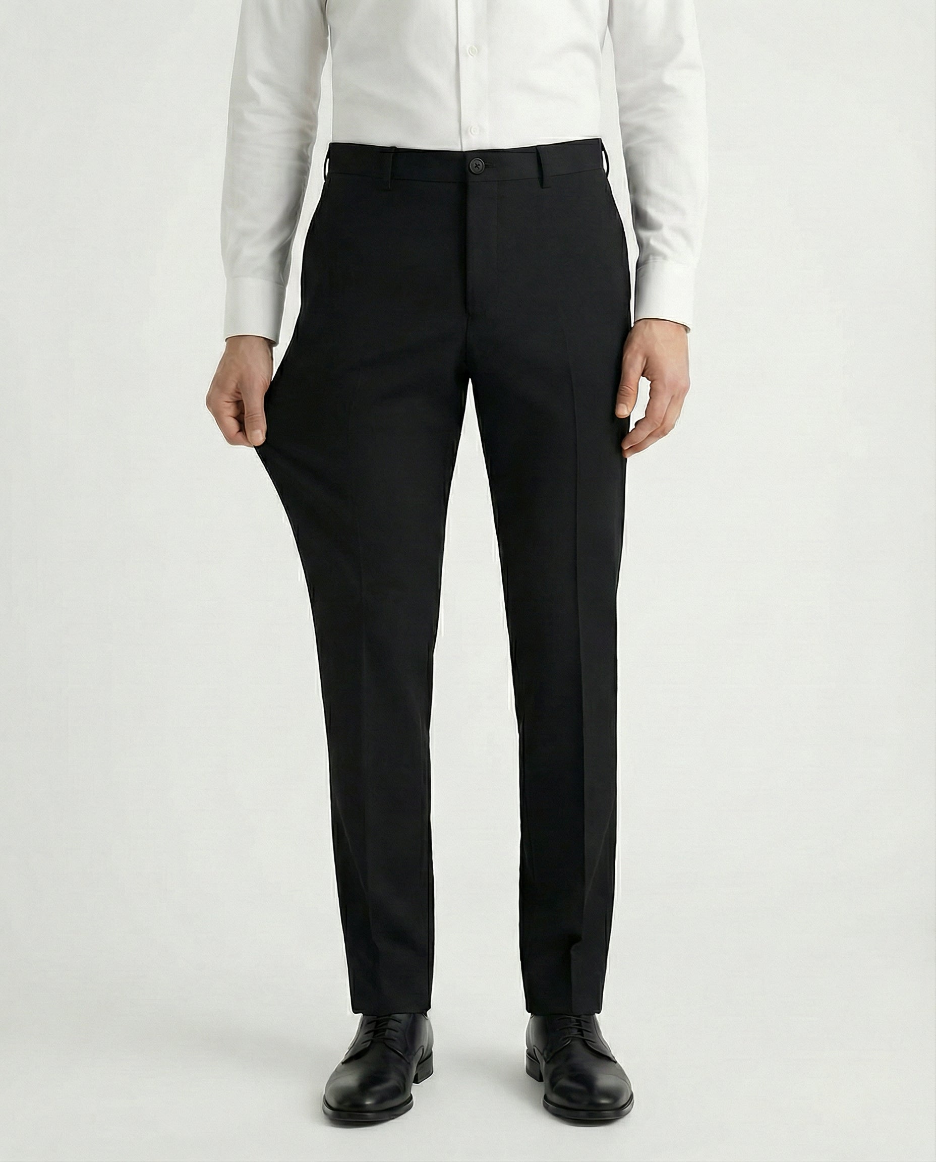 Calça Social Masculina com Elastano – Slim Fit y Conforto Premium