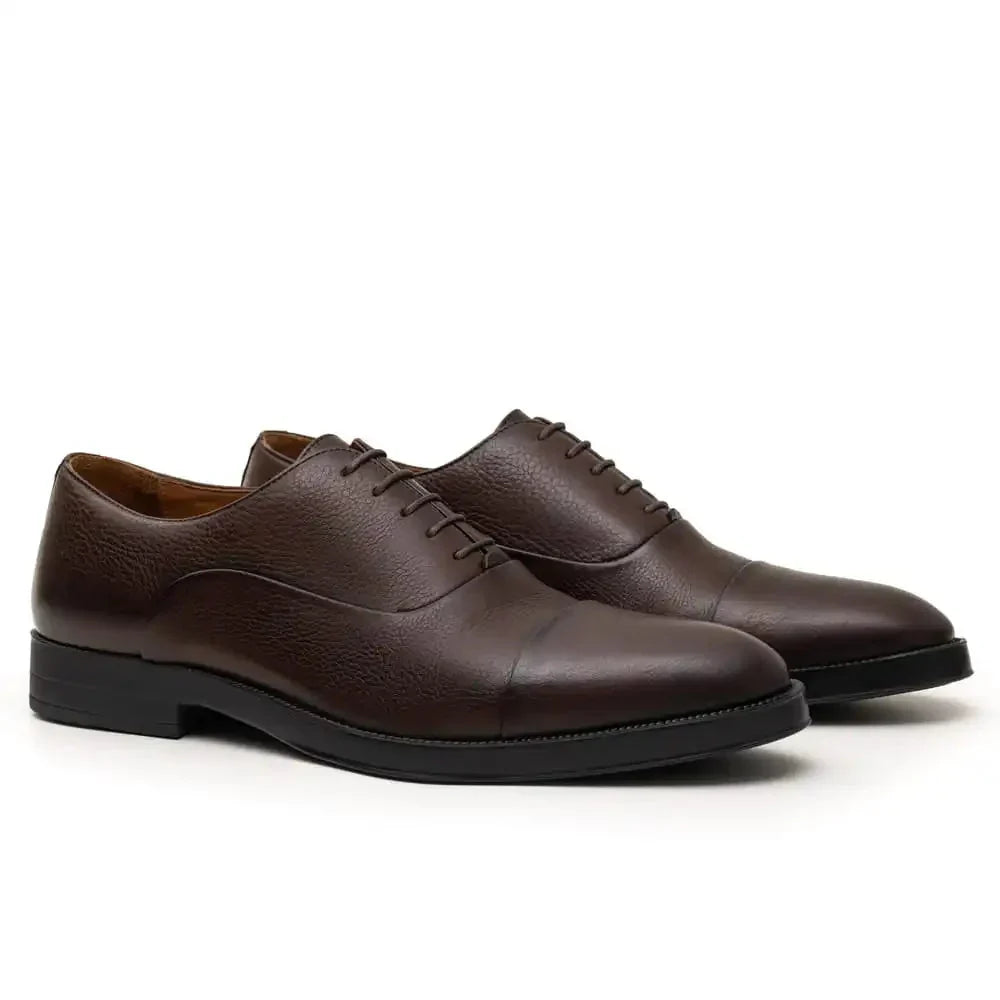 Men's Classic Oxford Dress Shoes | Formal Wedding & Business Lace-Ups